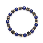 Load image into Gallery viewer, Beaded Bracelet for women | Natural Stone and Elastic Rope Design | Beaded Bracelet for women | Natural Stone and Elastic Rope Design | Soria Jewelry