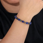 Load image into Gallery viewer, Beaded Bracelet for women | Natural Stone and Elastic Rope Design | Beaded Bracelet for women | Natural Stone and Elastic Rope Design | Soria Jewelry