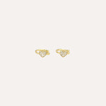 Load image into Gallery viewer, Heart Clip on Earrings for Women | Cute Dainty No Piercing Jewelry | Soria Jewelry