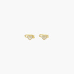 Load image into Gallery viewer, Heart Clip on Earrings Cute Dainty No Piercing
