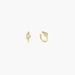 Load image into Gallery viewer, Heart Clip on Earrings Cute Dainty No Piercing