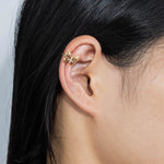 Load image into Gallery viewer, Butterfly Cuffs Hoop Earrings for Women | Cute Elegant Daily Wear Jewelry | Soria Jewelry