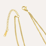 Load image into Gallery viewer, Double Layer Choker Necklace for Women | Dainty Oval Pendants Design | Soria Jewelry