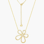 Load image into Gallery viewer, Dainty Flower Necklace with Gold Tone for Women | Soria Jewelry