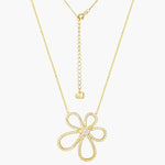 Load image into Gallery viewer, Dainty Flower Necklace with Gold Tone for Women | Soria Jewelry