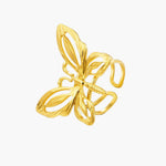 Load image into Gallery viewer, Gold Dainty Butterfly Ring