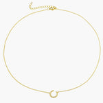 Load image into Gallery viewer, Crescent Moon Crystal Pendant Necklace