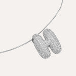 Load image into Gallery viewer, Letter Necklace for Women | Dainty Crystal Pendant Chain Necklace | Soria Jewelry