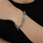 Load image into Gallery viewer, Chunky Chain Link Bracelet | Fashion Adjustable Wrist Bracelet | Soria Jewelry