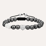Load image into Gallery viewer, Heart Beaded Bracelet | Fashion Adjustable Jewelry | Soria Jewelry