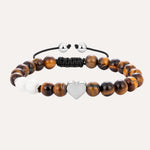 Load image into Gallery viewer, Heart Beaded Bracelet | Fashion Adjustable Jewelry | Soria Jewelry