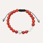 Load image into Gallery viewer, Heart Beaded Bracelet | Fashion Adjustable Jewelry | Soria Jewelry