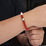 Load image into Gallery viewer, Heart Beaded Bracelet | Fashion Adjustable Jewelry | Soria Jewelry