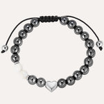 Load image into Gallery viewer, Heart Beaded Bracelet | Fashion Adjustable Jewelry | Soria Jewelry