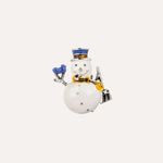 Load image into Gallery viewer, Snowman Brooch for Women | Fashion Christmas Crystal Pin | Soria Jewelry