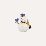 Load image into Gallery viewer, Snowman Brooch for Women | Fashion Christmas Crystal Pin | Soria Jewelry