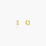 Load image into Gallery viewer, CZ Hoop Stud Earrings | Fashion Dainty Jewelry