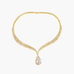 Load image into Gallery viewer, Crystal Necklace Earrings Set