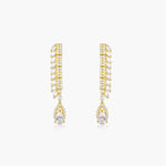 Load image into Gallery viewer, Crystal Necklace Earrings Set