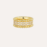 Load image into Gallery viewer, Gold Ring for Women | Fashion Eternity Ring | Soria Jewelry