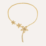 Load image into Gallery viewer, Flower Necklace Earrings Set for Women | Fashion Chain Design | Soria Jewelry