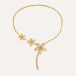 Load image into Gallery viewer, Flower Necklace Earrings Set for Women | Fashion Chain Design | Soria Jewelry