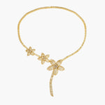 Load image into Gallery viewer, Flower Necklace Earrings Set