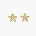 Load image into Gallery viewer, Flower Necklace Earrings Set