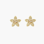 Load image into Gallery viewer, Flower Necklace Earrings Set