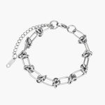 Load image into Gallery viewer, Chain Link Knot Bracelet
