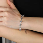 Load image into Gallery viewer, Chain Link Bracelet for Women | Fashion Knot Design | Soria Jewelry