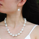 Load image into Gallery viewer, Pearl Necklace Earrings Set | Fashion Jewelry Gift for Women | Soria Jewelry