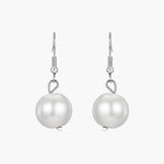 Load image into Gallery viewer, Pearl Necklace Earrings Set