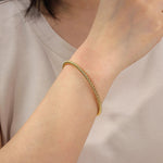 Load image into Gallery viewer, Cuff Bangles Bracelet | Fashion Simple Women's Jewelry | Soria Jewelry
