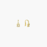 Load image into Gallery viewer, Square CZ Ear Cuffs for Women | Fashion Clip on Earrings | Soria Jewelry