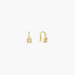 Load image into Gallery viewer, Square CZ Ear Cuffs for Women | Fashion Clip on Earrings | Soria Jewelry
