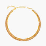 Load image into Gallery viewer, Gold Necklace Bracelet Ring Earrings Set with Crystal