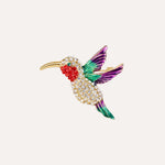 Load image into Gallery viewer, Hummingbird Brooch Dazzling Lapel Pin for Women | Soria Jewelry