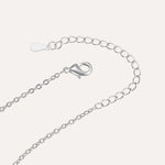 Load image into Gallery viewer, Pin Necklace for Women | Paperclip Crystal Pendant Niche Design | Soria Jewelry