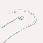 Load image into Gallery viewer, Pin Necklace for Women | Paperclip Crystal Pendant Niche Design | Soria Jewelry