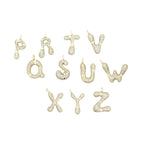 Load image into Gallery viewer, Glimmer Bubble Letter Pendant (A-Z)