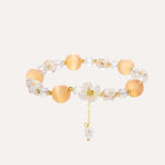 Load image into Gallery viewer, Beaded Bracelet for Women | Pearl Stretch Bracelet | Soria Jewelry