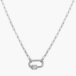 Load image into Gallery viewer, Crystal Locket Pendant Necklace