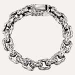 Load image into Gallery viewer, Chunky Chain Bracelet for Men | Retro Punk Gothic Hammer Design | Soria Jewelry