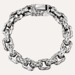 Load image into Gallery viewer, Chunky Chain Bracelet for Men | Retro Punk Gothic Hammer Design | Soria Jewelry