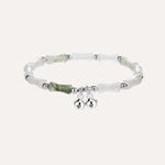 Load image into Gallery viewer, Beaded Bracelet for Women | Retro Silver Bells Charm Bracelet | Soria Jewelry