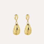 Load image into Gallery viewer, Sea Shell Drop Earrings with Gold Tone Ocean Jewelry for Women | Soria Jewelry