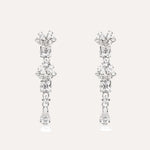 Load image into Gallery viewer, Crystal Necklace Earrings Set for Women | Silver Tone Jewelry for Wedding | Soria Jewelry