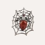 Load image into Gallery viewer, Spider Brooch for Women | Unique spider web design | Soria Jewelry
