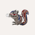 Load image into Gallery viewer, Squirrel Brooch Cute Animal Lapel Pin for Women | Soria Jewelry